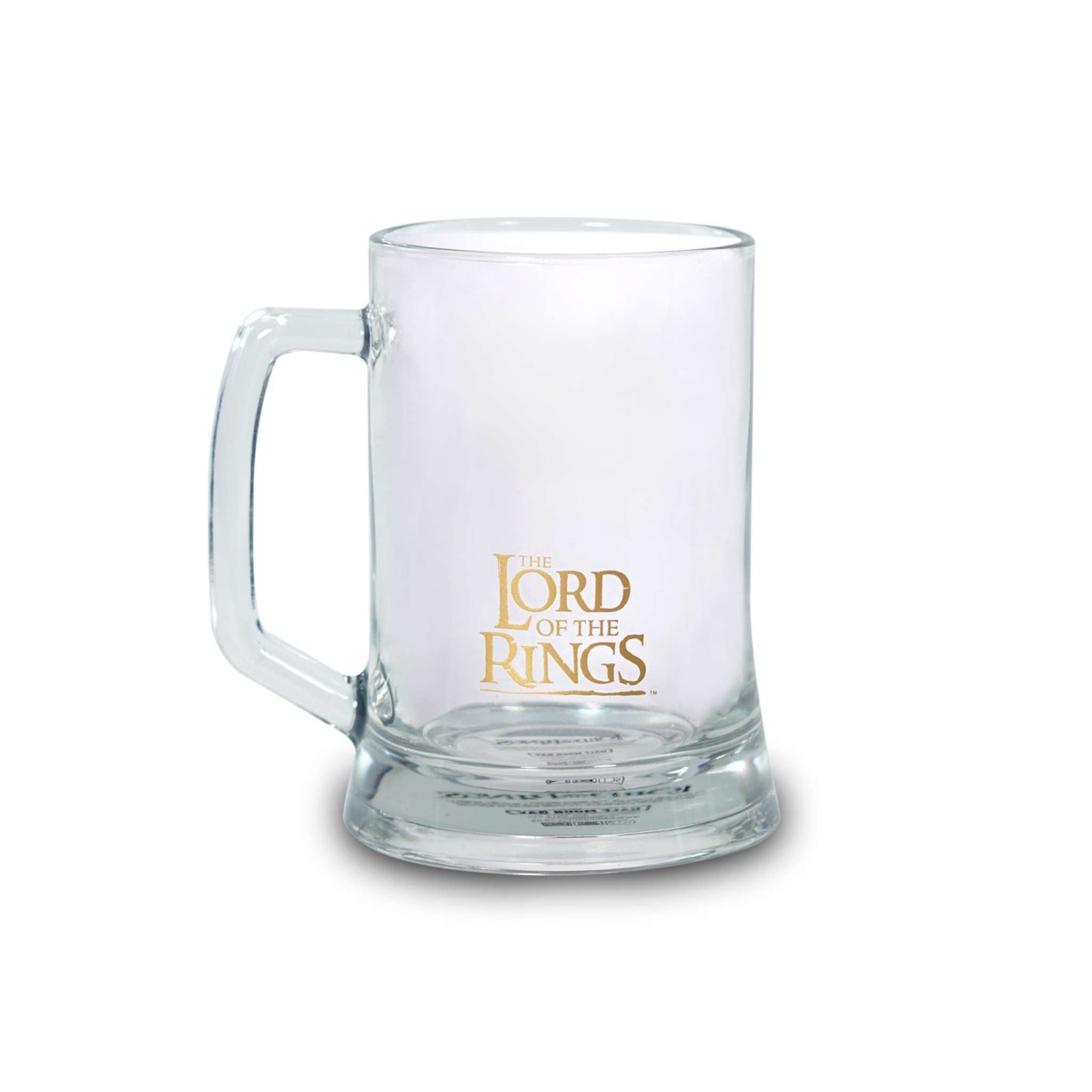 Chope en verre Le Seigneur des Anneaux 500 ml