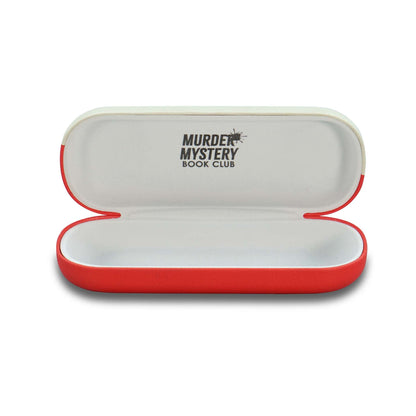 Murder Mystery Club Glasses Case