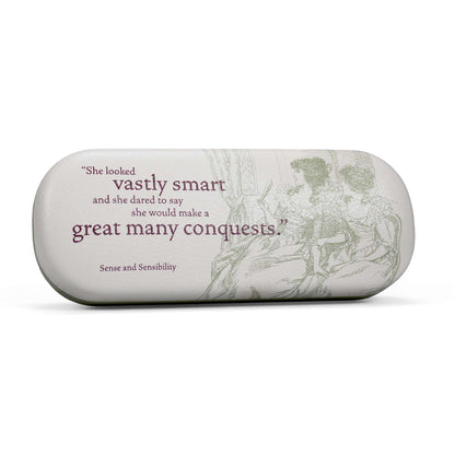 Étui à lunettes Jane Austen - rigide Pulteney Press