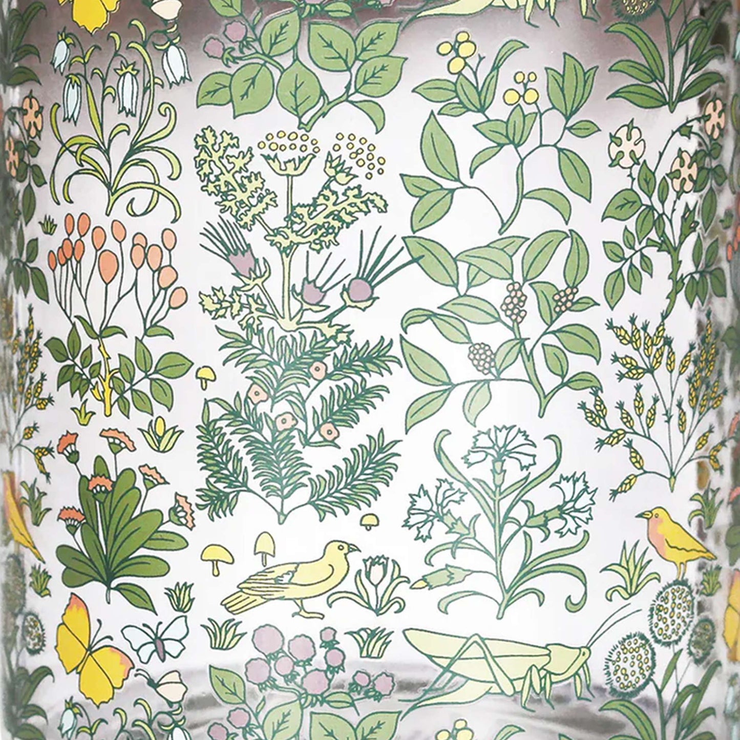 Récipient de stockage alimentaire en verre William Morris - Jardin botanique