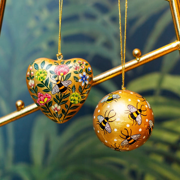 Christmas Bee Bauble