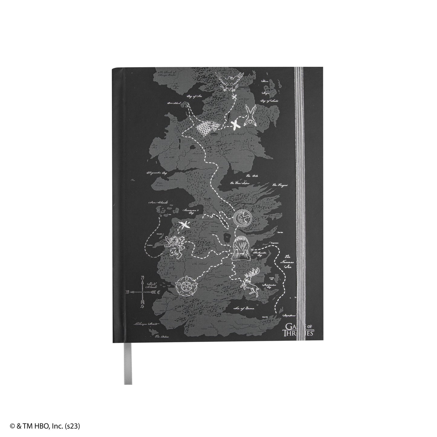 Westeros Notebook with Map Included