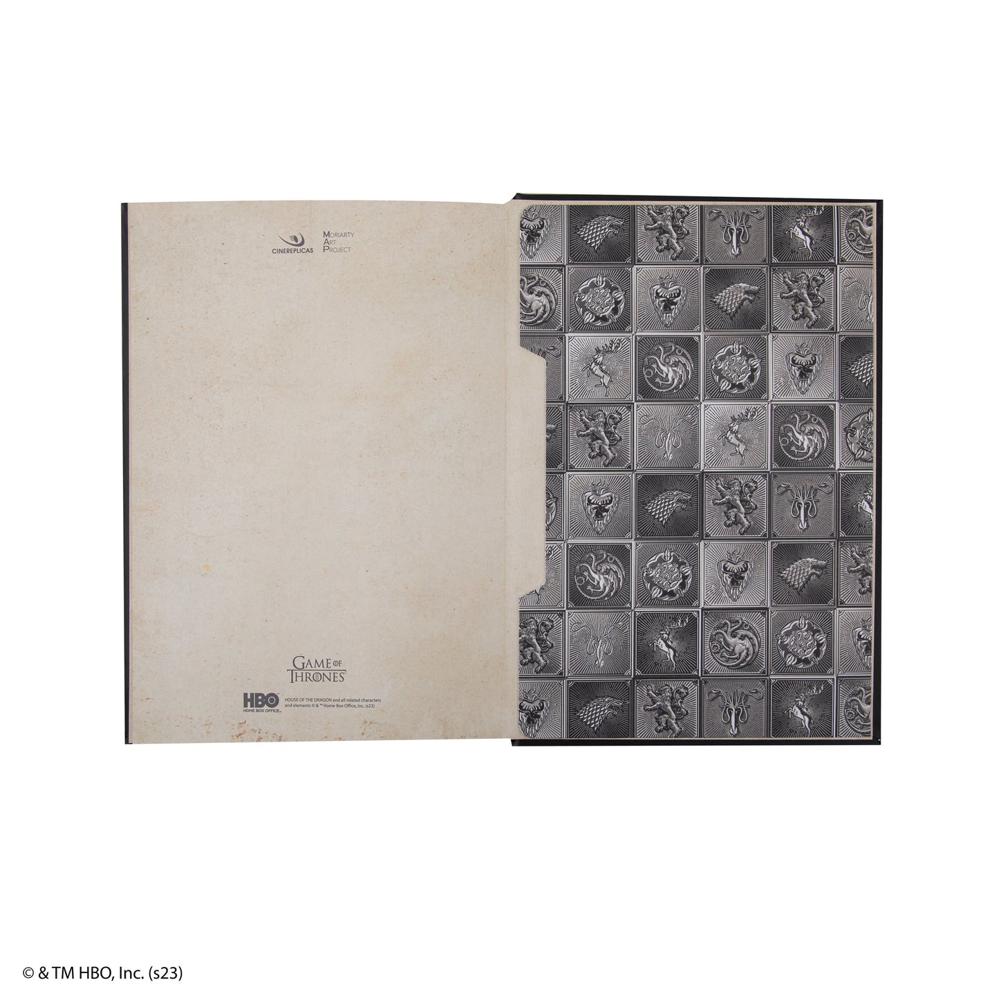 Westeros Notebook with Map Included