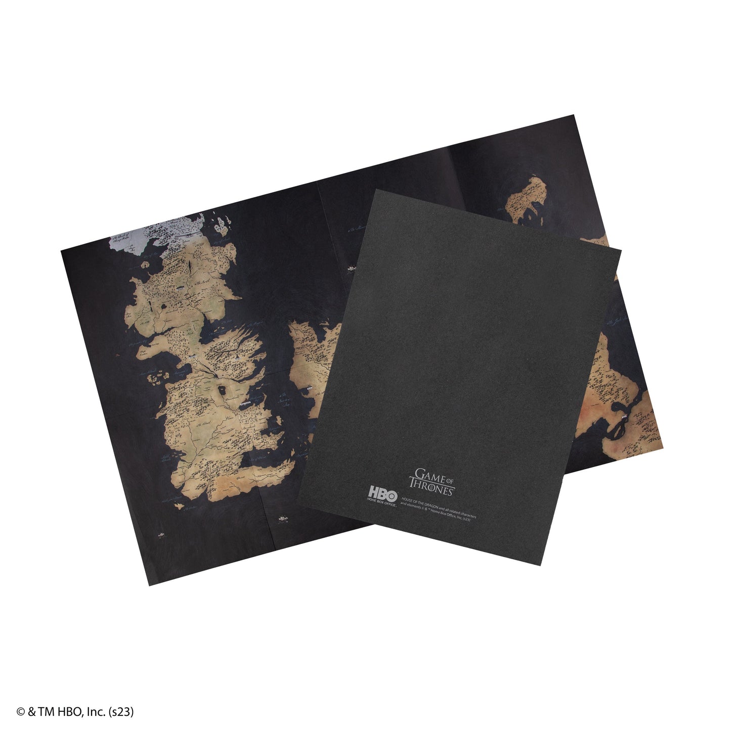 Westeros Notebook with Map Included