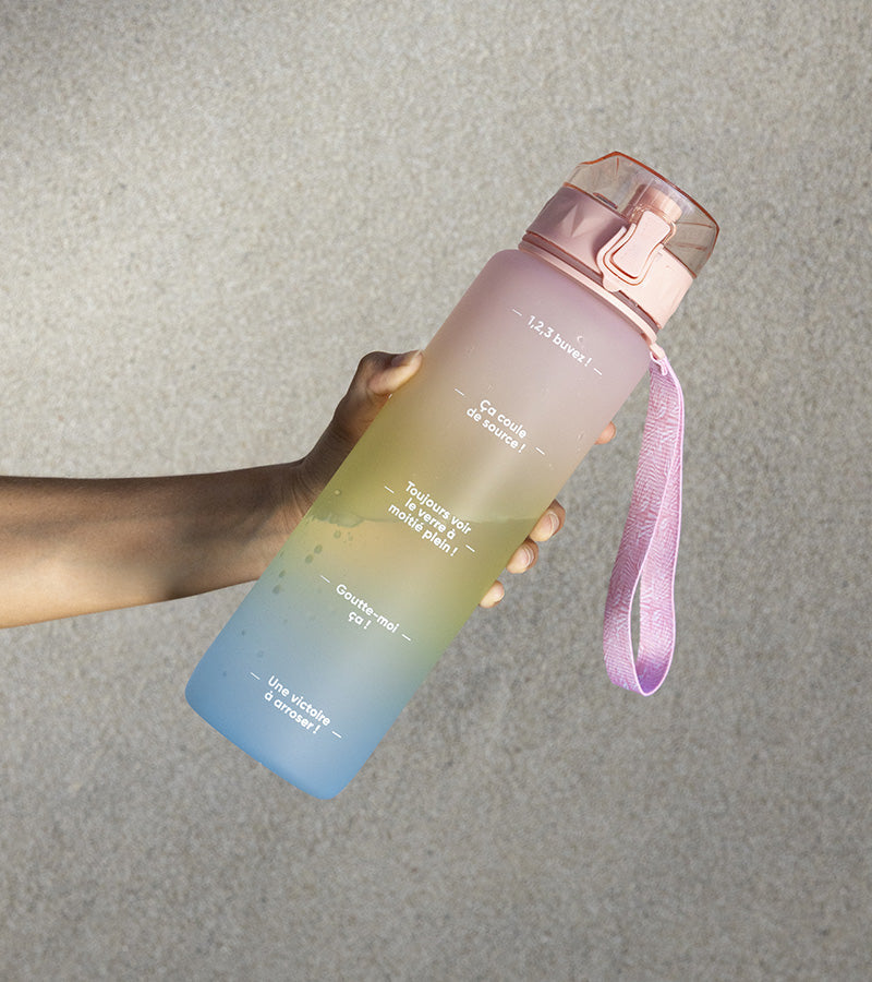 Moodtivation Measuring Water Bottle