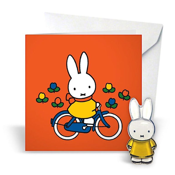 Card with small Miffy Rabbit item