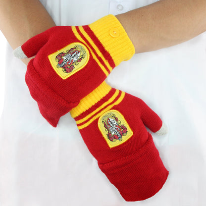 *Gryffindor Red Mittens with Detachable Mitten Flap