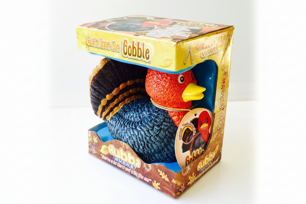 Paperella di gomma tacchino «Gobble»