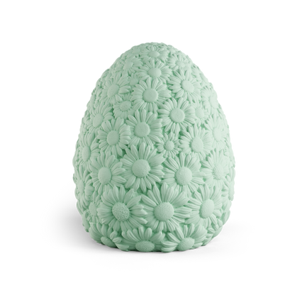 Goodnight Light green Daisy Lamp for children's room and nursery