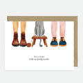 Welcome Cat Family Member - Greeting Card