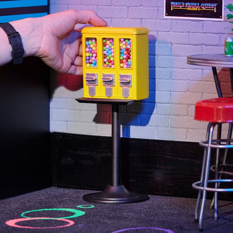 Distributeur miniature Quarter Arcades – Échelle 1/4