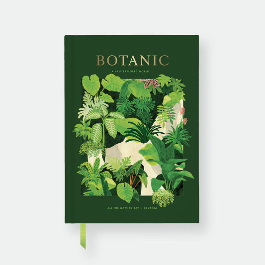 Botanic - Cahier relié cartonné A5