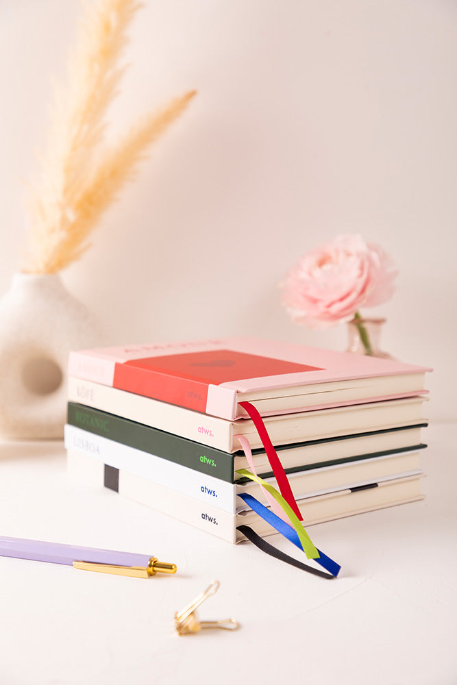 Black Bow - Hardcover notebook A5