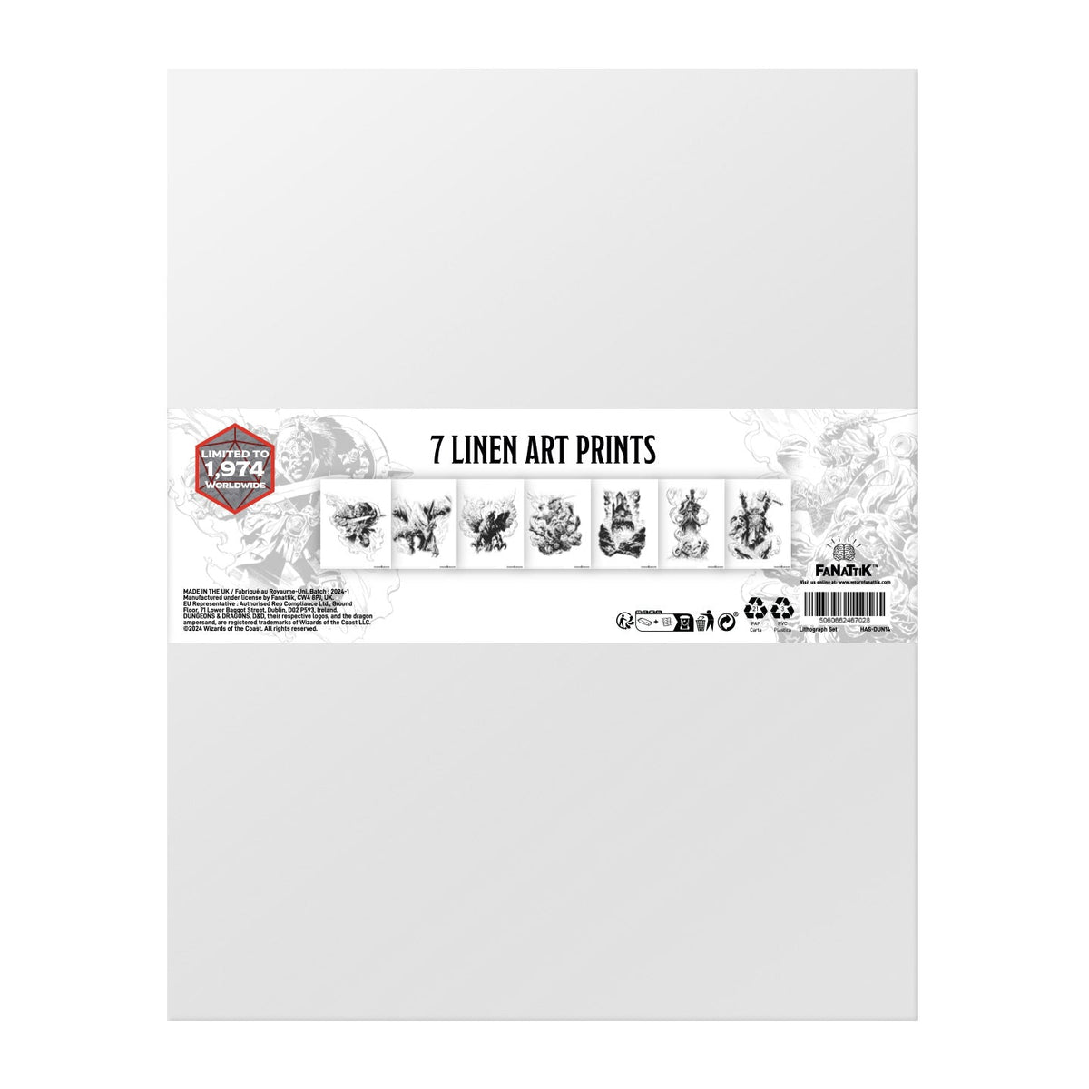 Dungeons & Dragons Lithograph Set