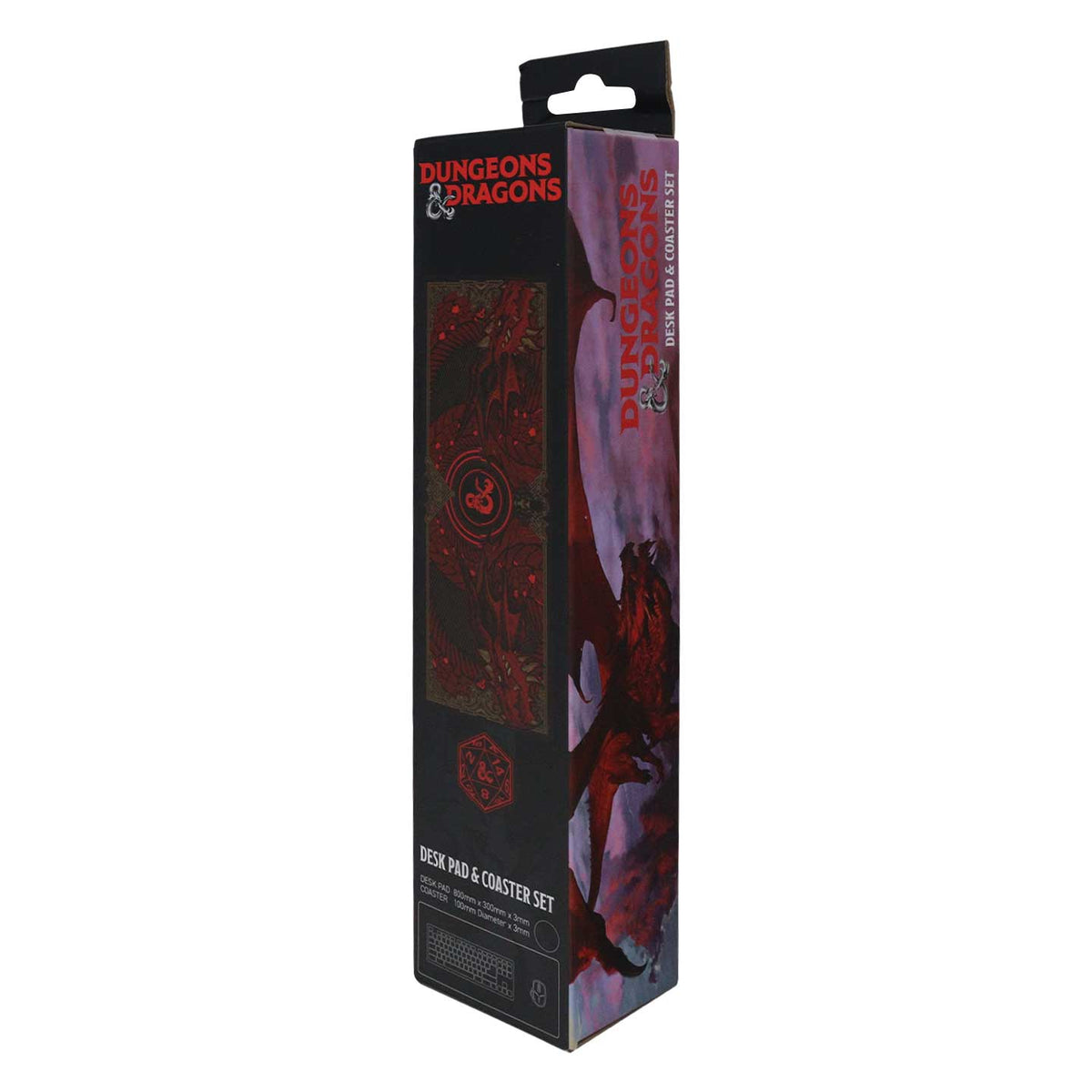Desk pad XL & set de sous-verres Dungeons & Dragons