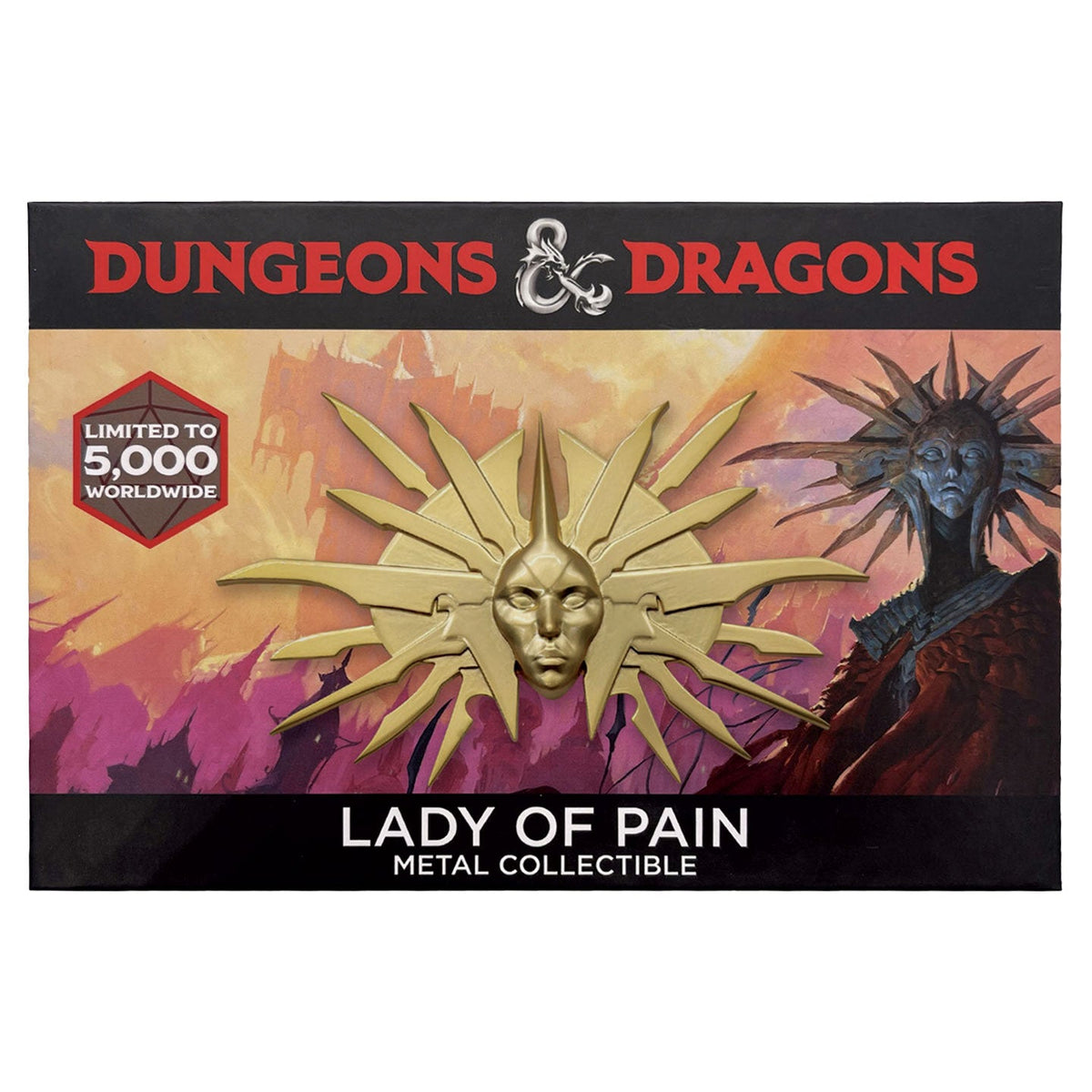 Médaillon collector Dungeons & Dragons - Lady of Pain