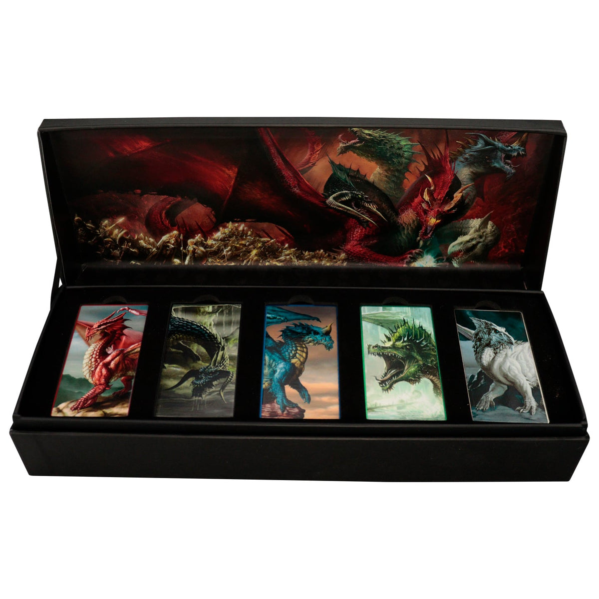 Set de lingots collector Dungeons & Dragons - Chromatic Dragons