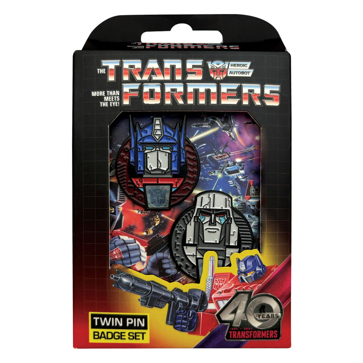 Pin's Transformers - 40th Anniversary Twin Set of
