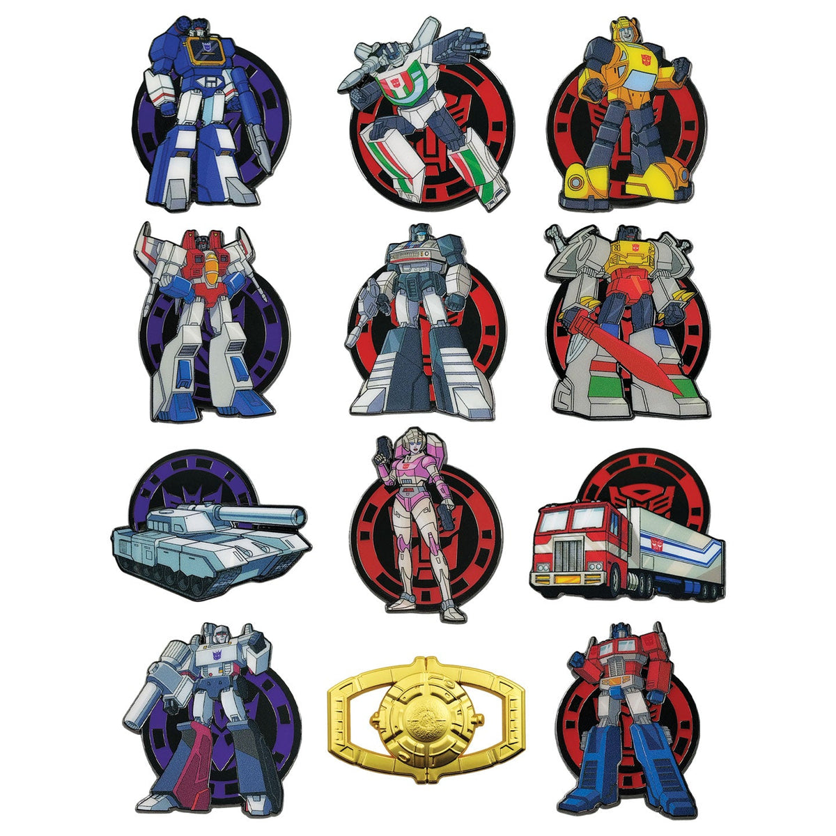 Display de 12 blind boxes Transformers - Mystery