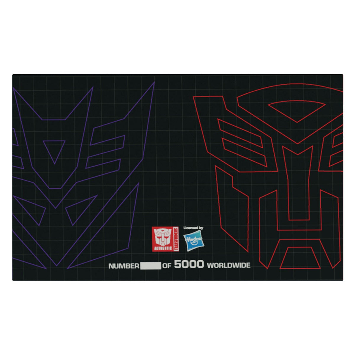 Set de 2 répliques de casque Transformers