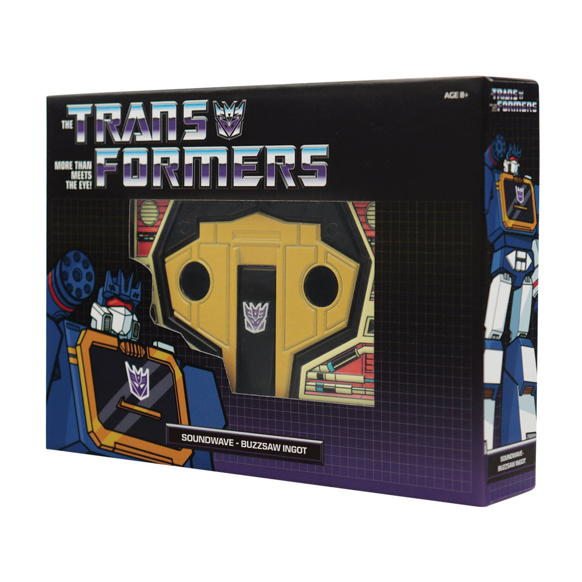 Réplique collector Transformers - Soundwave/Buzzsaw Cassette Tape