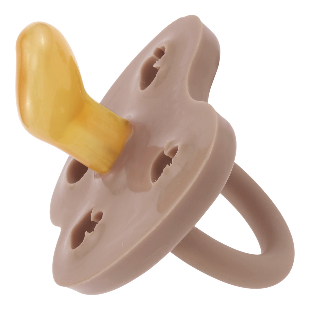 Tan duck pacifier beige