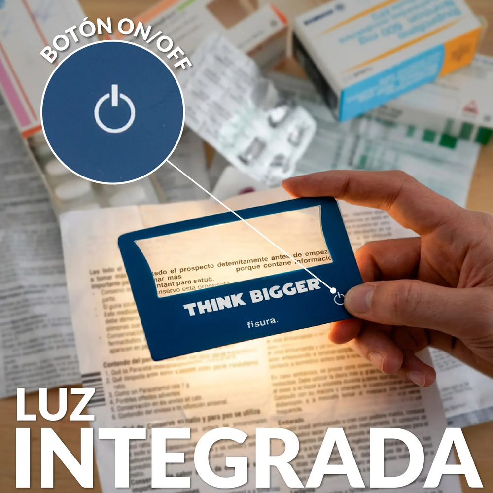 Loupe « Think bigger »
