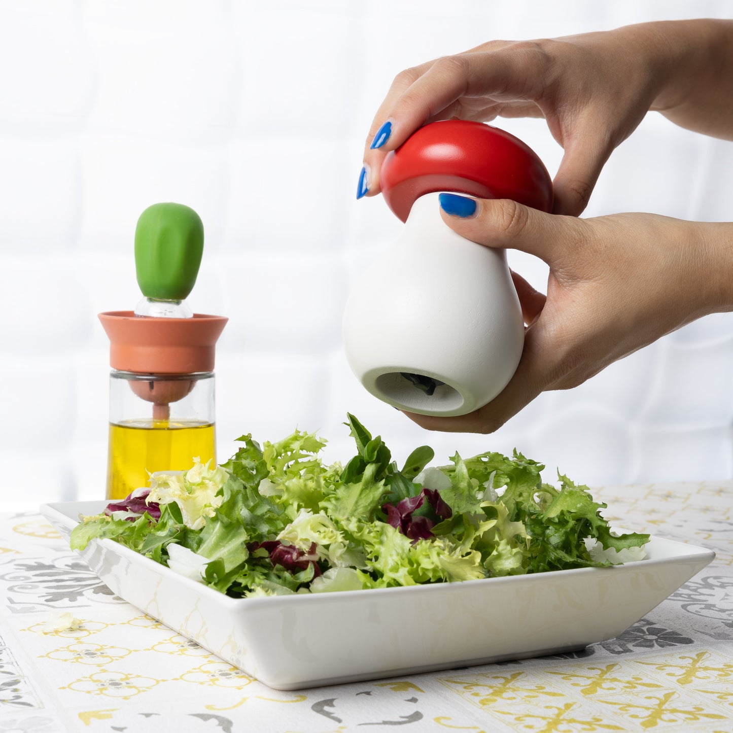 Mushroom pepper mill