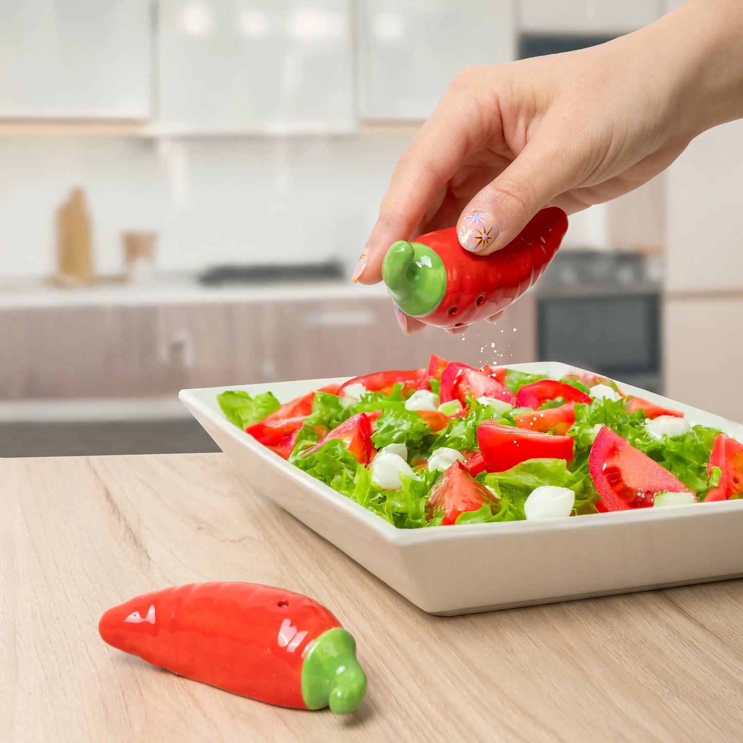 "Chilli" Salt and Pepper Shakers