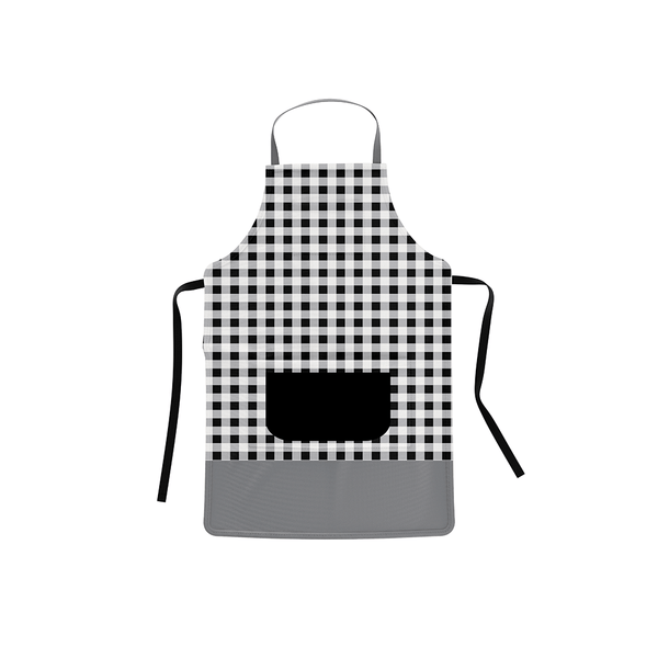 Tablier de Cuisine Vichy Noir – Fisura