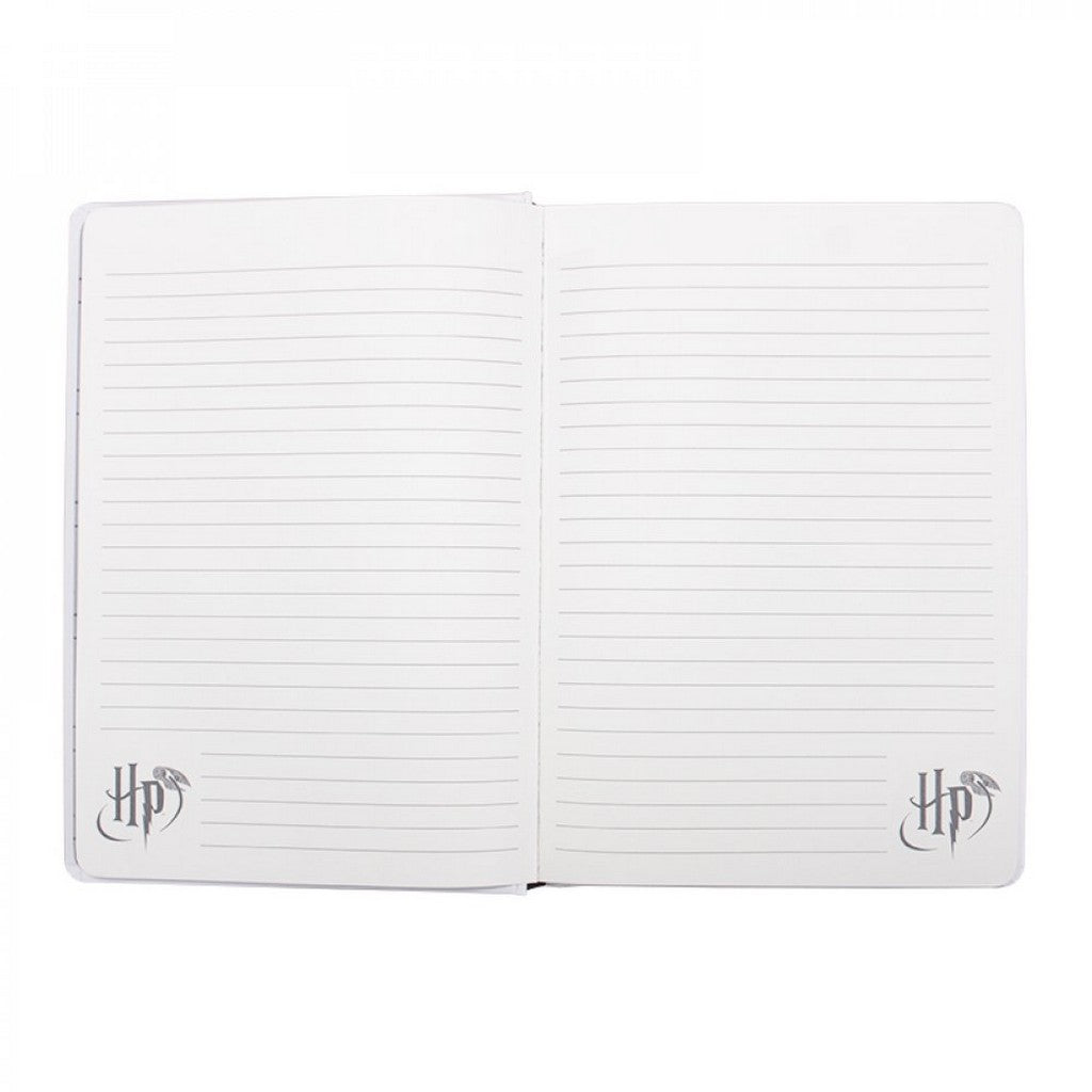 Harry Potter Notebook - Lightning Bolt and Glasses Embossed