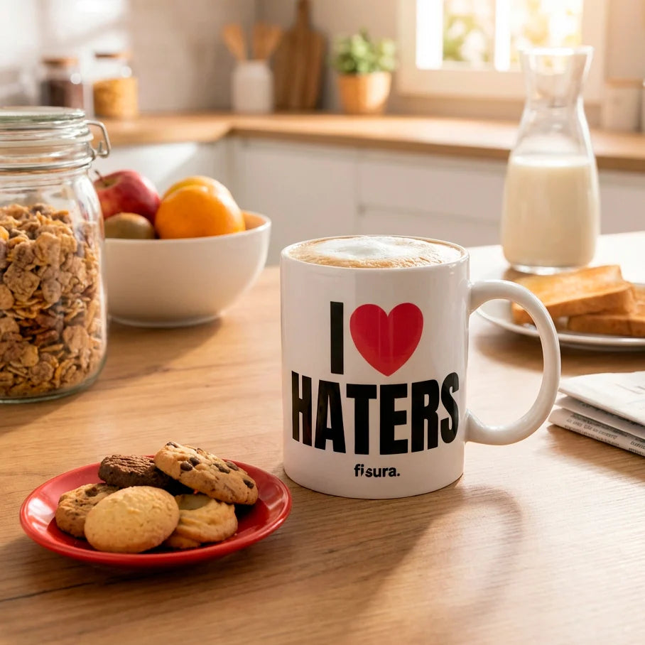 Tasse « I love haters »