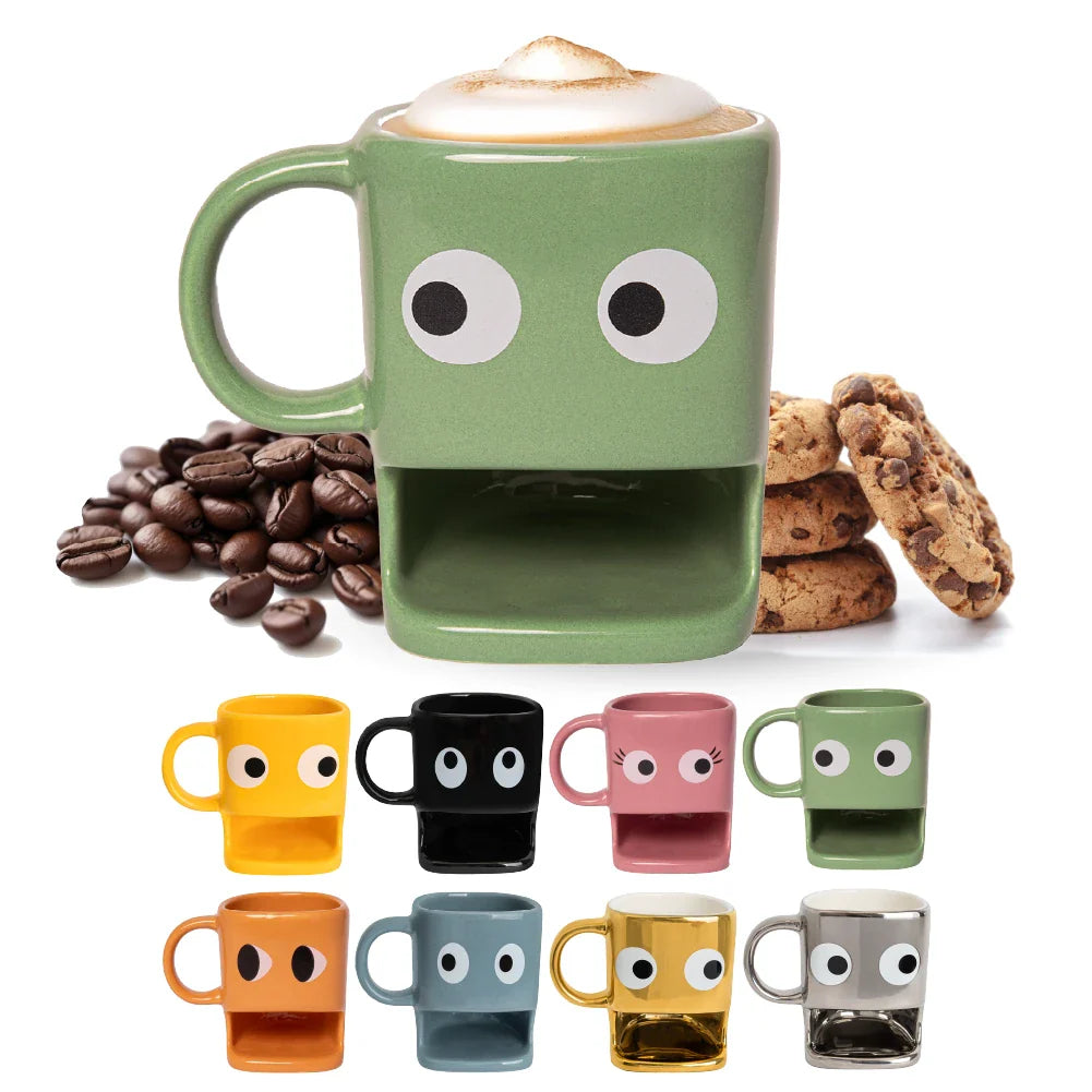 Green biscuit cup