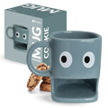 Mug à biscuits bleu – 240 ml