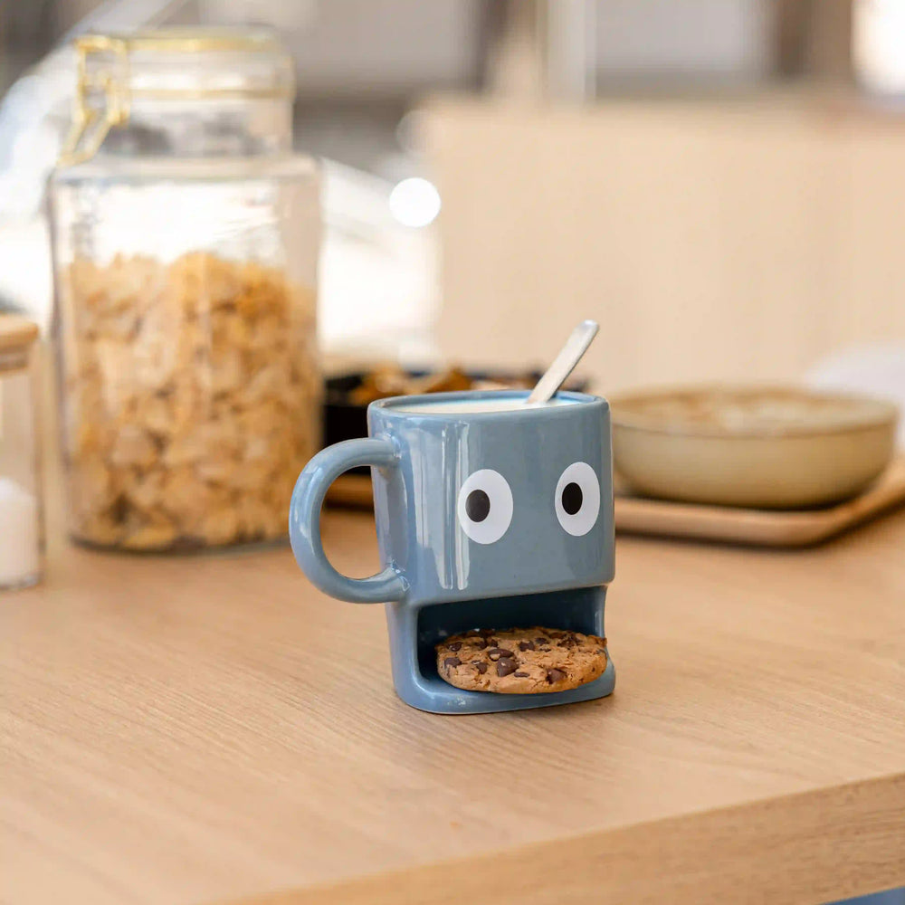 Mug à biscuits bleu – 240 ml