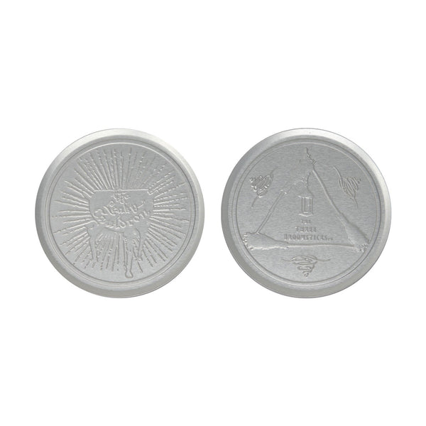 Set de 4 sous-verres métal embossés Harry Potter