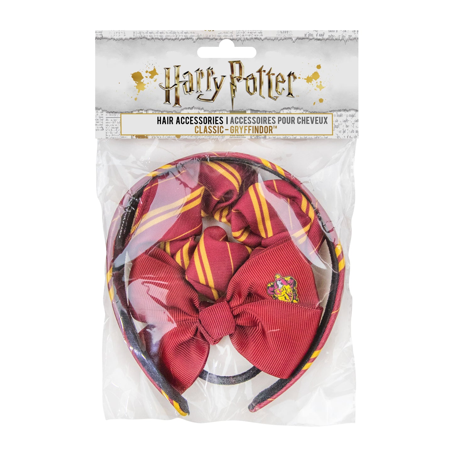 *Classic Gryffindor 3-Piece Hair Accessory Set