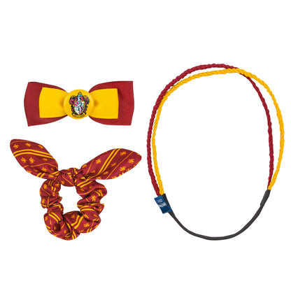 *Set de 3 Accessoires Cheveux Gryffondor Trendy