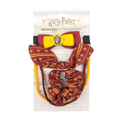 *Set de 3 Accessoires Cheveux Gryffondor Trendy