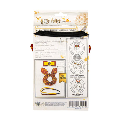 *Set de 3 Accessoires Cheveux Gryffondor Trendy