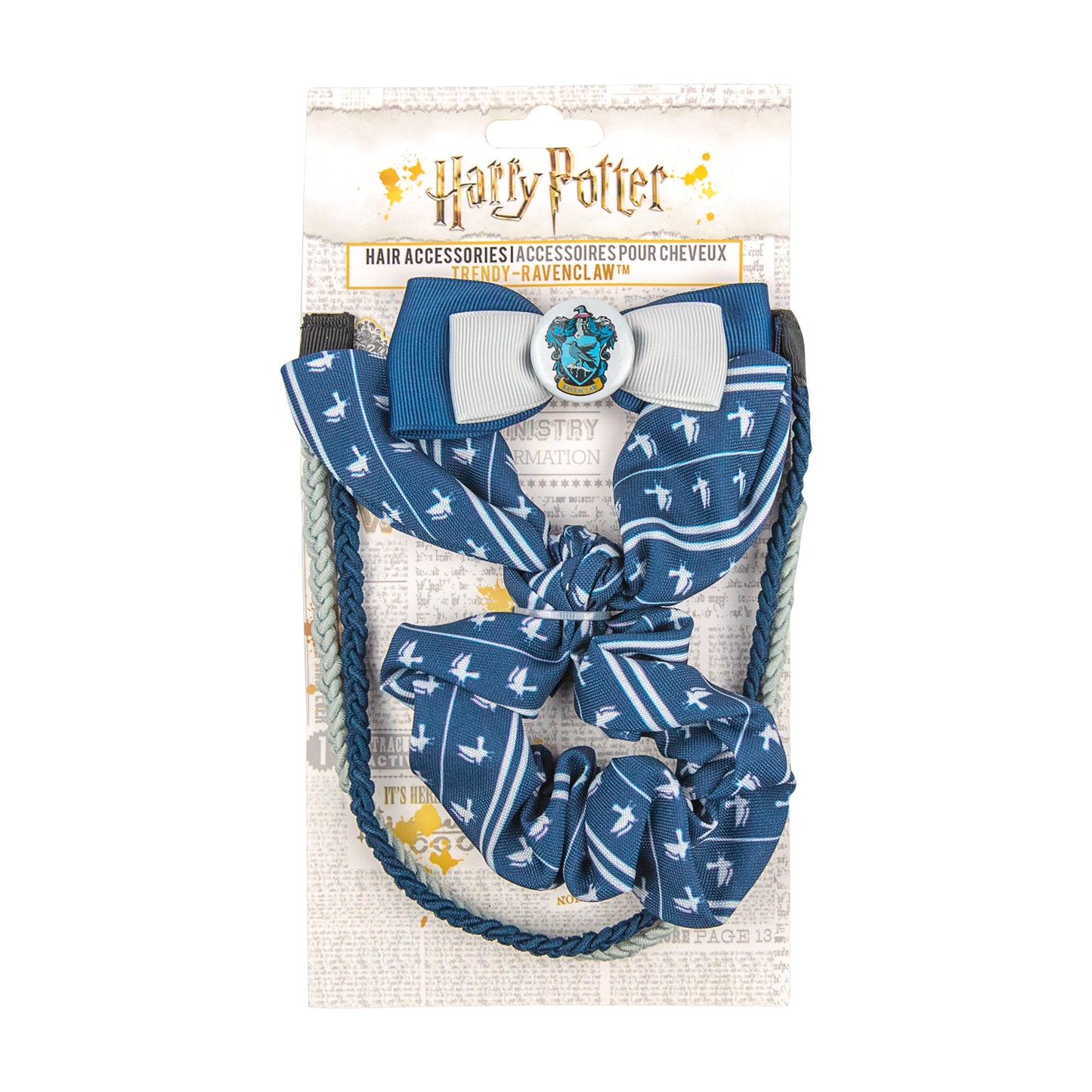 Set of 3 Trendy Ravenclaw Hair Accessories
