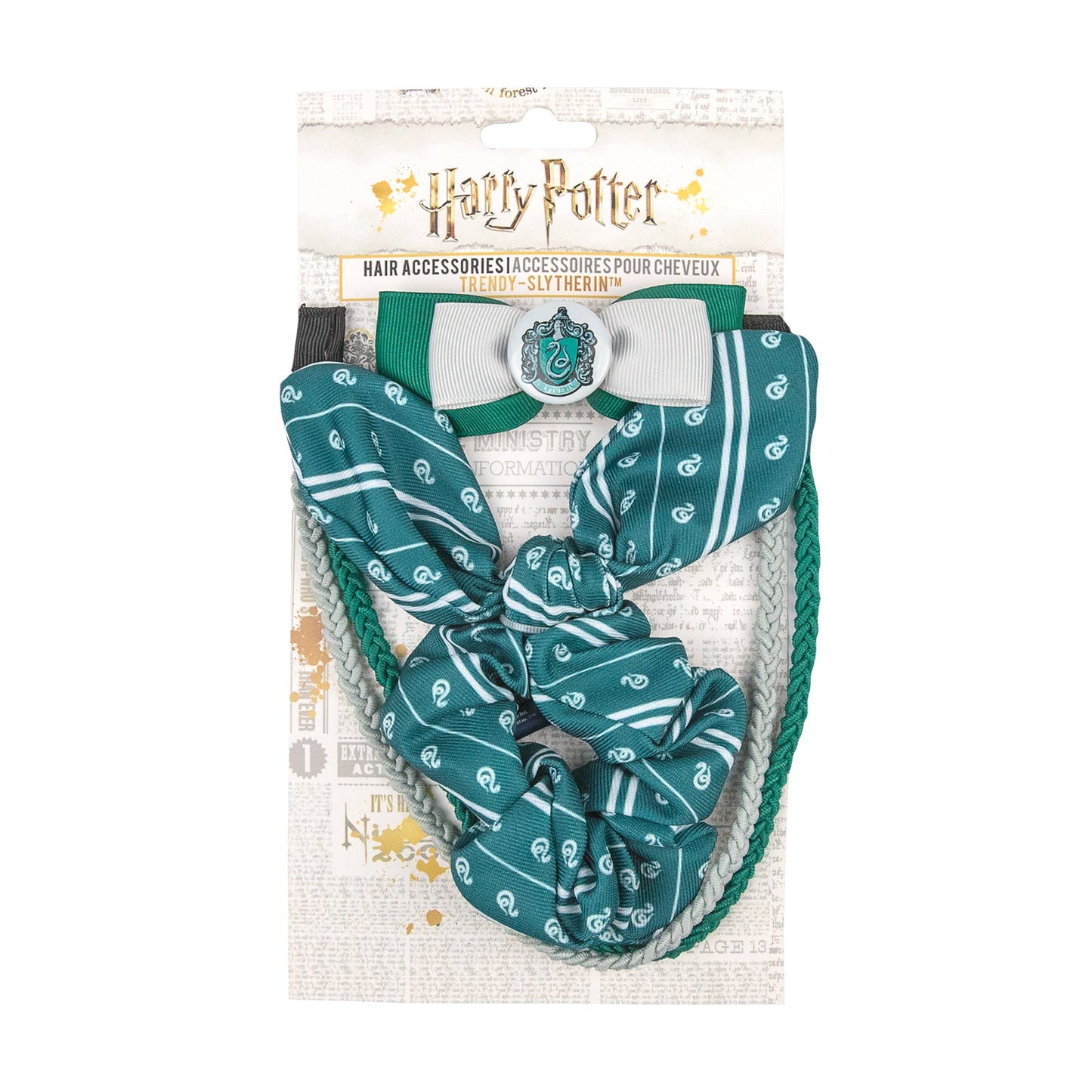 *Trendy Slytherin Hair Accessories Set of 3