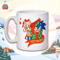 Sonic the Hedgehog „Frohe Feiertage“-Tasse