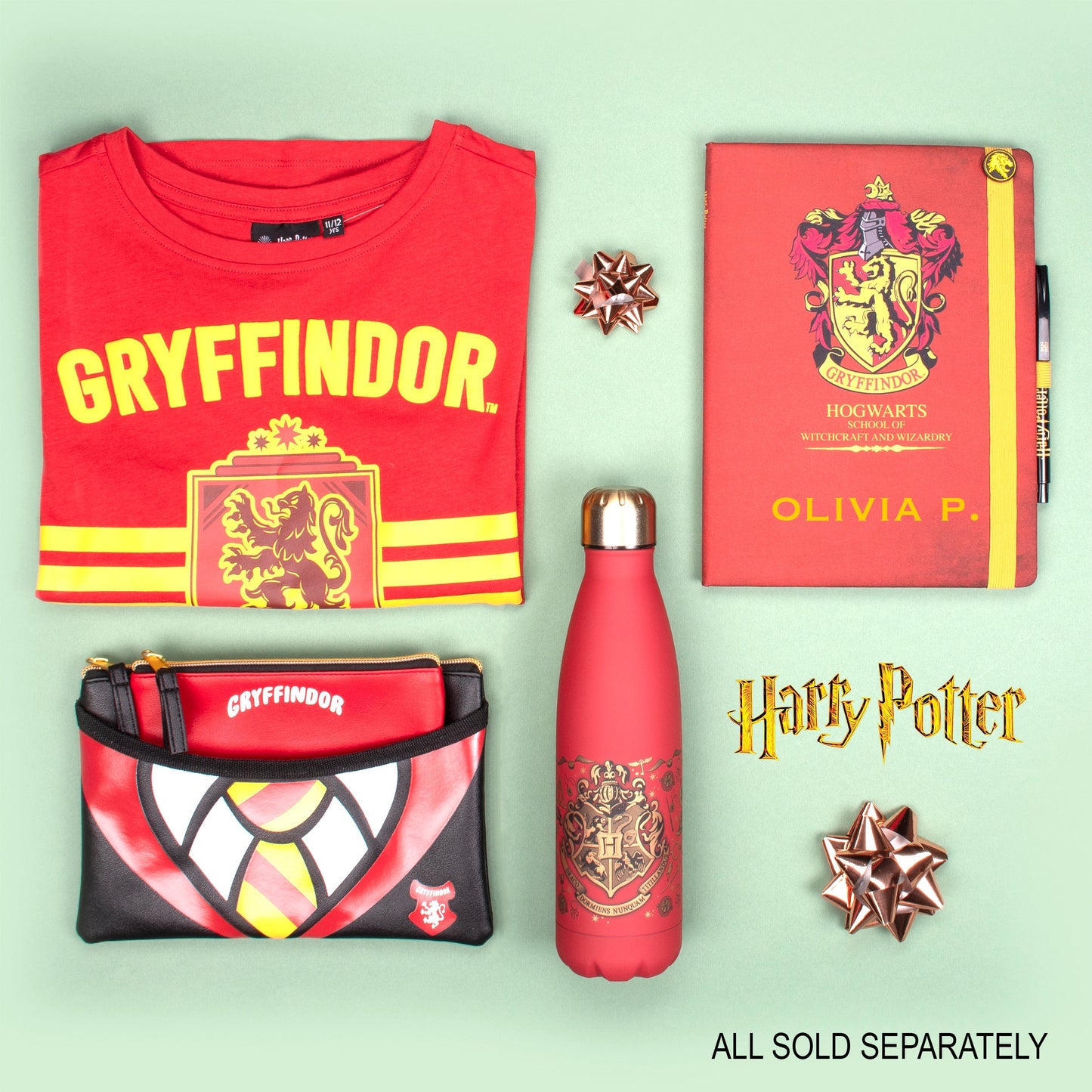 Carnet Harry Potter Personnalisé - Rouge