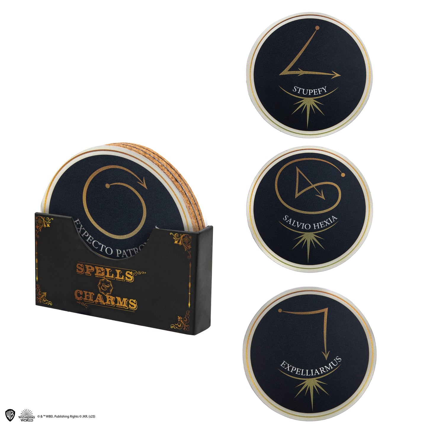 Set of 4 Spells and Charms Coasters Series 1