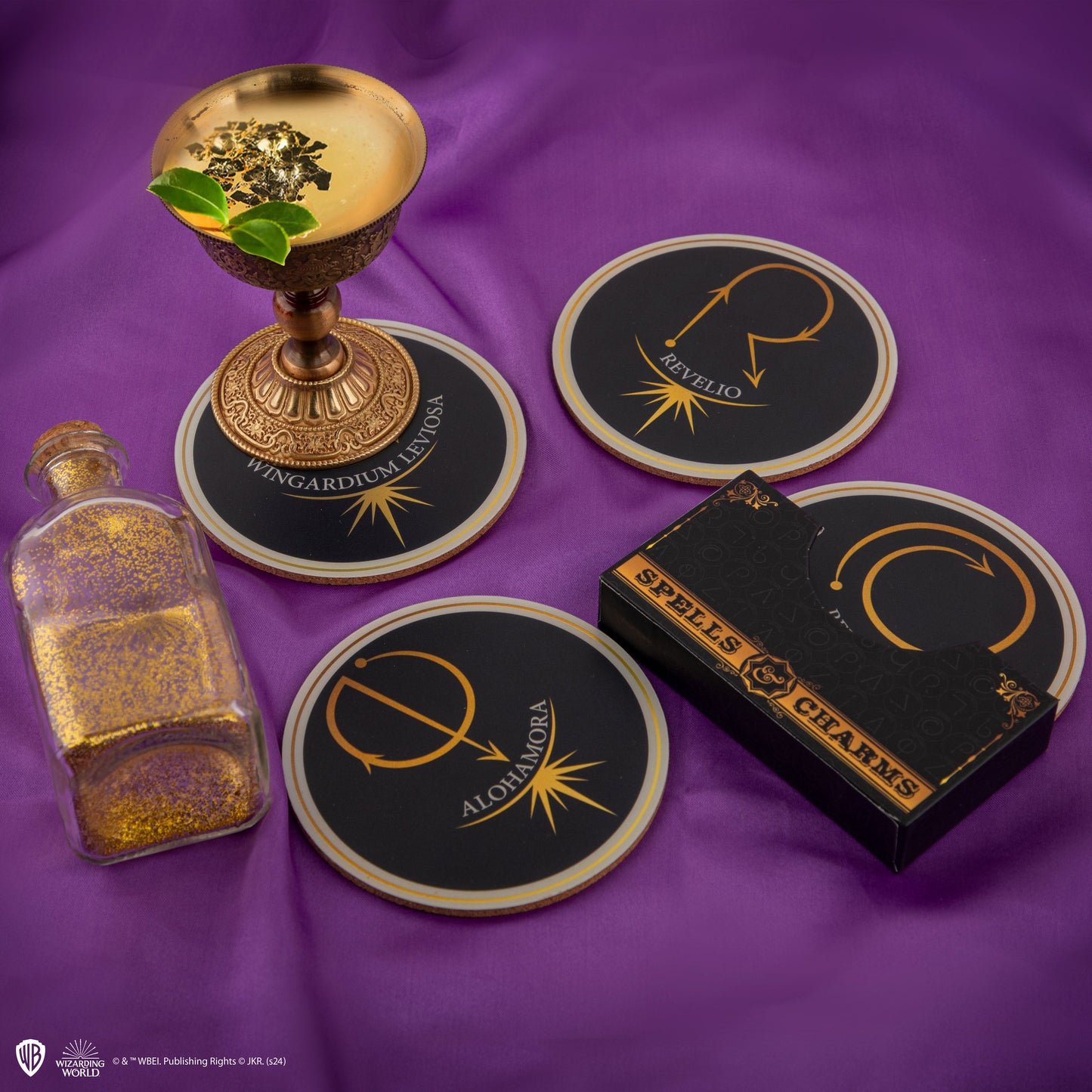 Set of 4 Spells and Charms Coasters Series 2