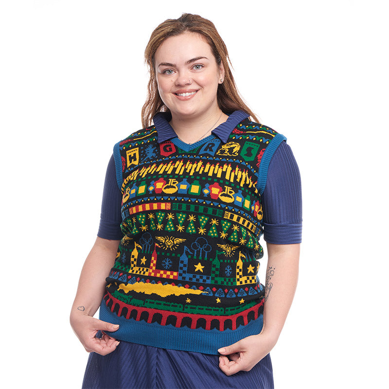 Harry Potter Knitted Christmas Tank Top