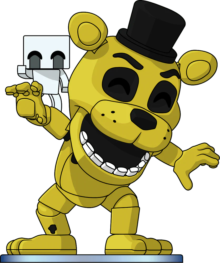 Figurine Haunted Golden Freddy
