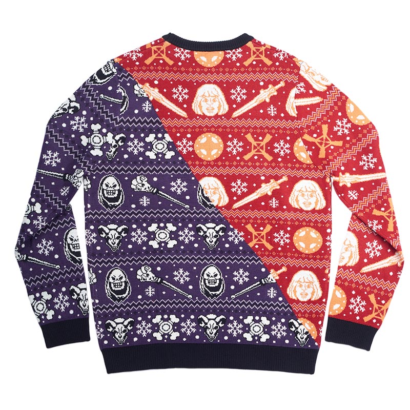 Maglione natalizio He-Man contro He-Man Skeletor