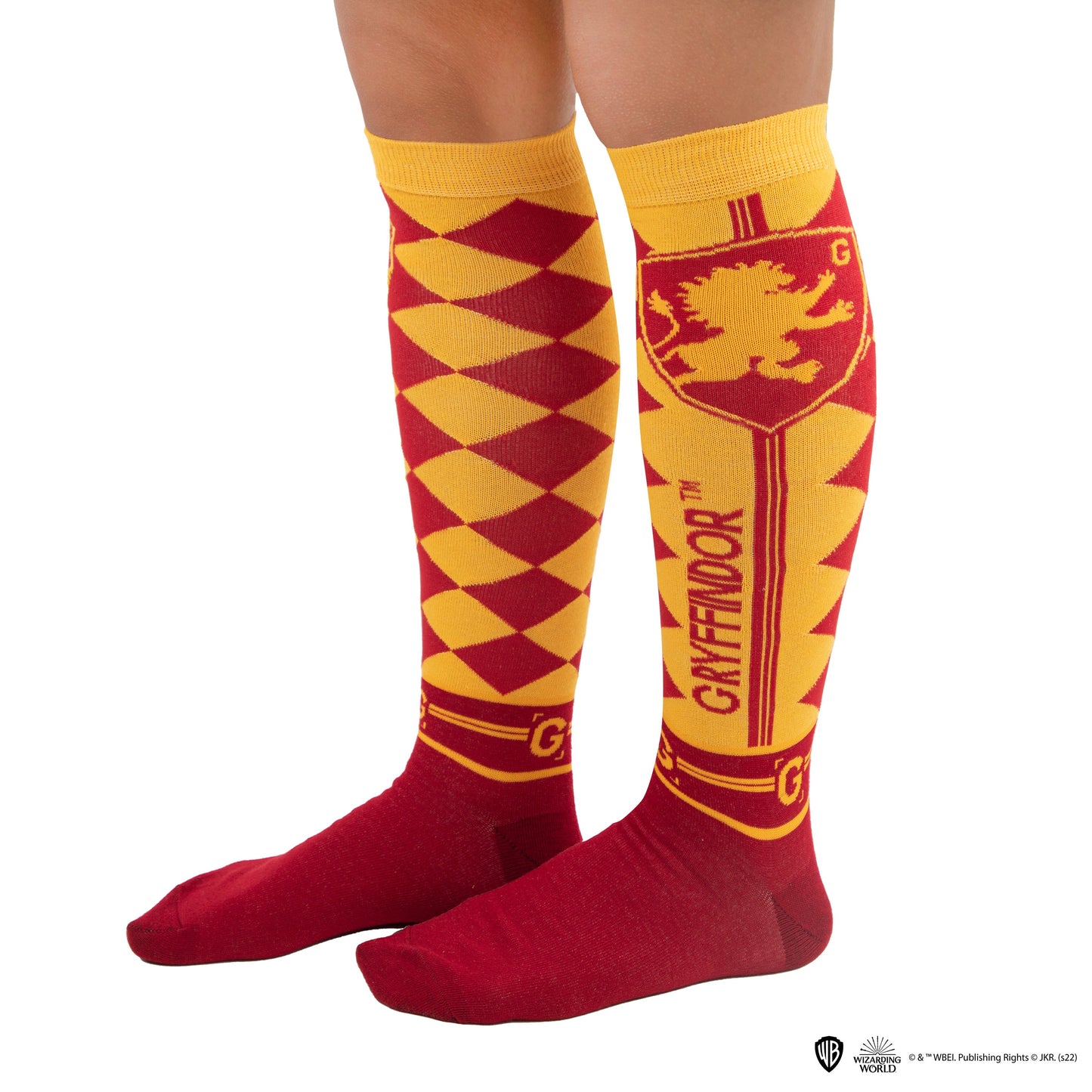 Set of 3 Pairs of Gryffindor Knee-High Socks